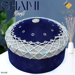 Men’s Premium Muslim Shami Cap SH-009 – Islamic Imam Turkish Prayer Koofi Hat Imama Style