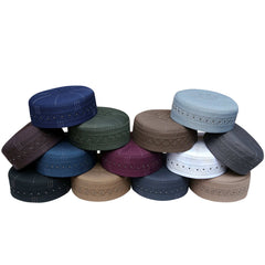 Muslim Owais Prayer Kufi Hat For Mens-Superior Comfort and a Stylish Look