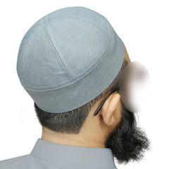 Muslim Grace Brimless Prayer Kufi Hat For Mens