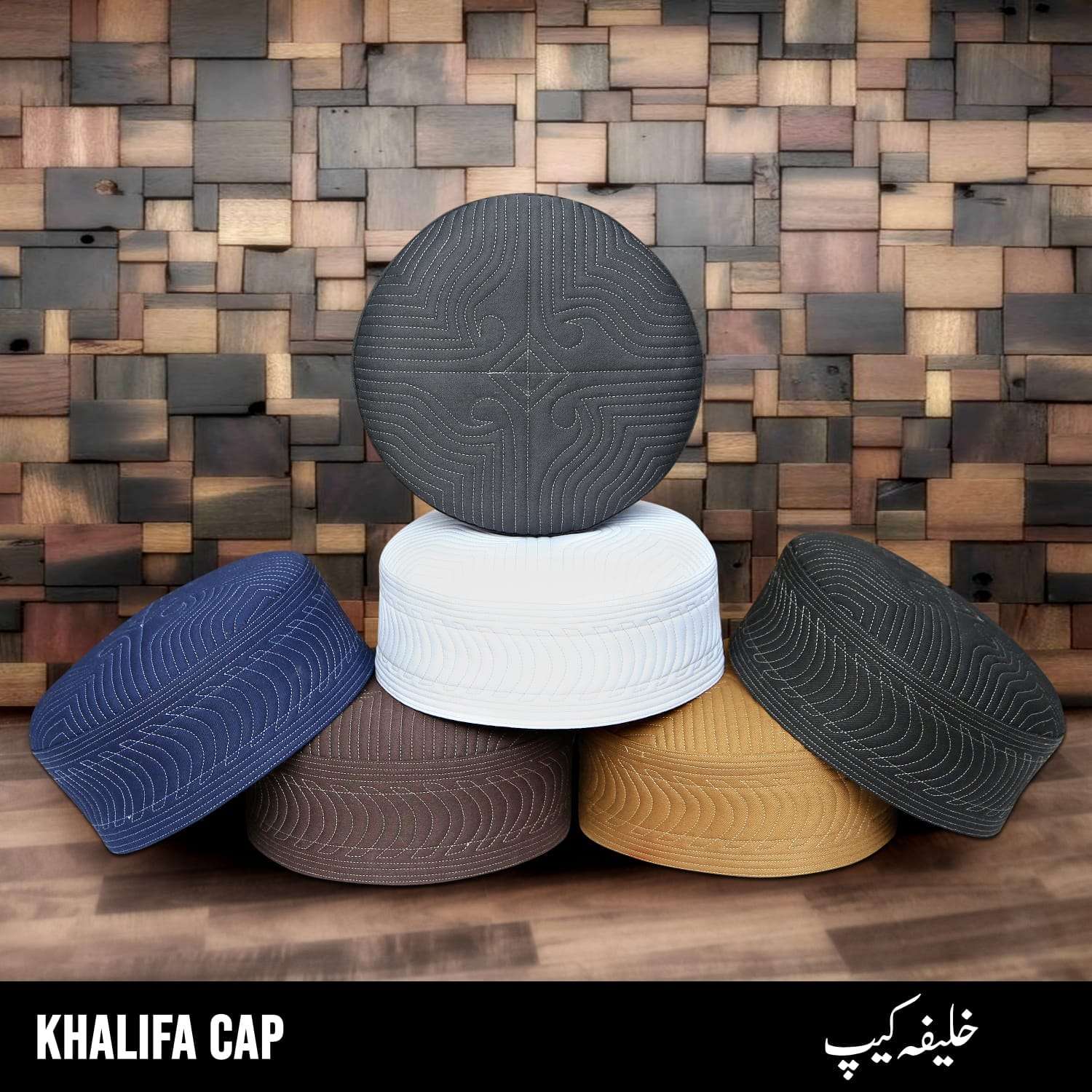 Muslim Khalifa Prayer Kufi Hat For Mens