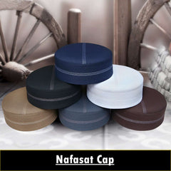 Muslim Nafasat Prayer Kufi Hat For Mens