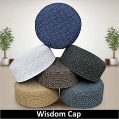"Modestile Wisdom  Embriodered Prayer Islamic Kufi Hat For Men's Traditional Headwear"