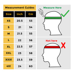 Shami size chart