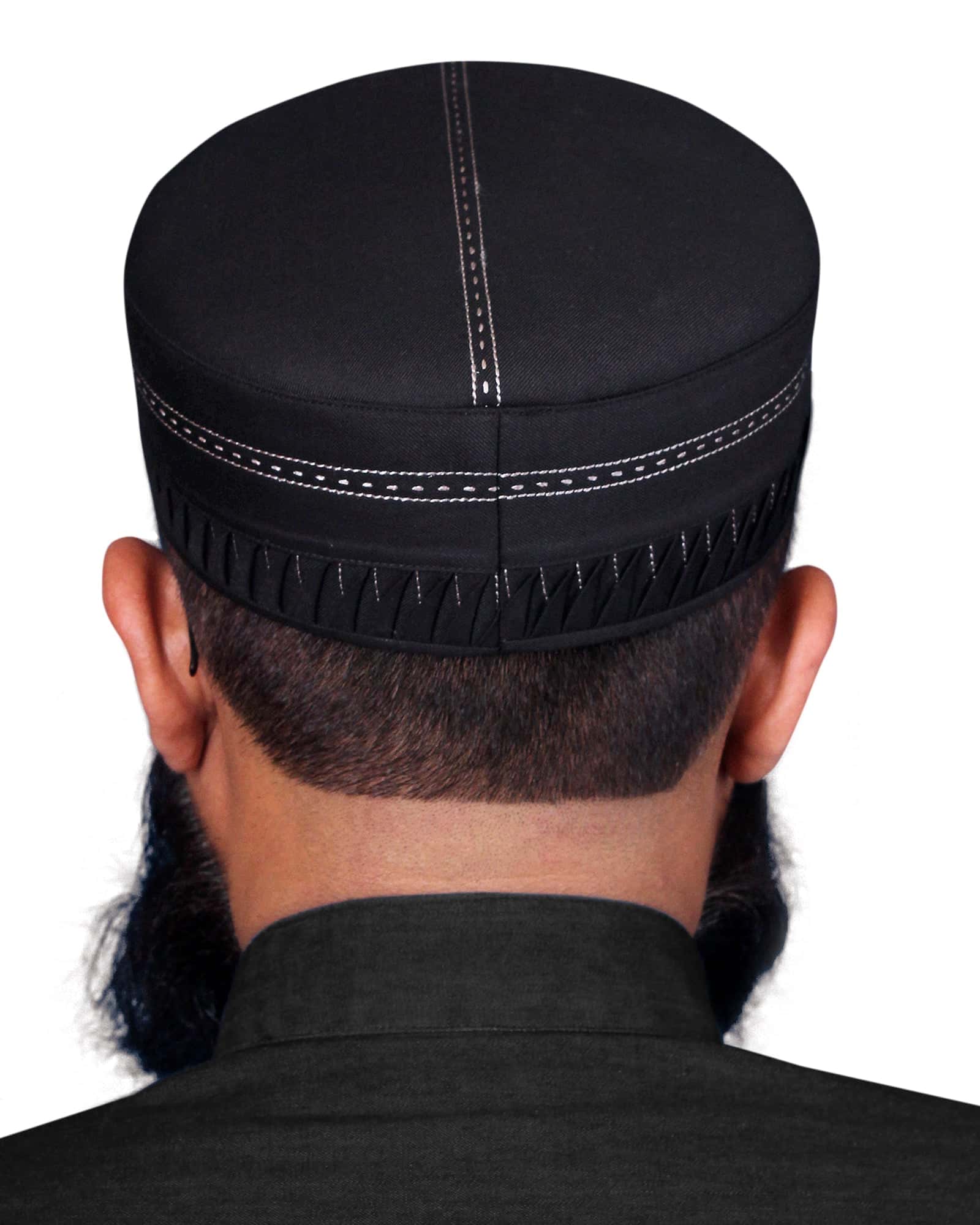 "Muslim Aashun Prayer Kufi Hat For Mens- polyester-cotton blend kufi hat Modestile"