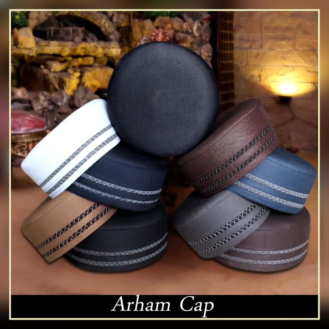 "Muslim Arham Prayer Kufi Hat For Mens-islamic High-quality kufi hat Modestile"