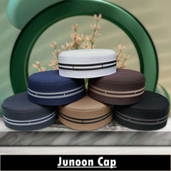 "Muslim Junoon Prayer Kufi Hat For Mens-Soft Prayer Caps For Summer Wear Modestile"