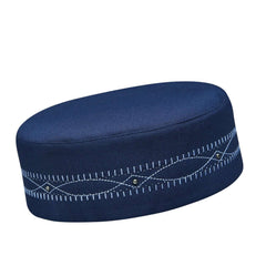 "Muslim Katib Prayer Kufi Hat For Mens-Traditional Islamic Cap"