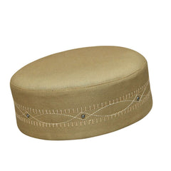 "Muslim Katib Prayer Kufi Hat For Mens-Traditional Islamic Cap"