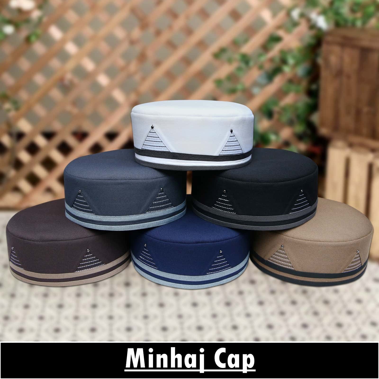 "Muslim Minhaj Prayer Kufi Hat For Mens-Perfect Combination of Tradition and Comfort Modestile"