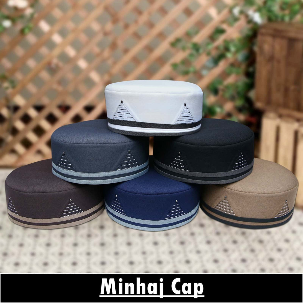 "Muslim Minhaj Prayer Kufi Hat For Mens-Perfect Combination of Tradition and Comfort Modestile"