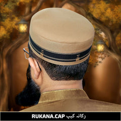 "Muslim Rukana Prayer Kufi Hat For Mens-A Perfect Blend of Tradition"