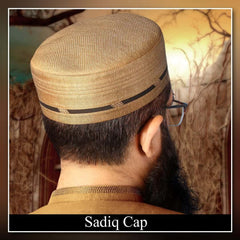 "Muslim Sadiq Prayer Kufi Hat For Mens-Classic Elegance and Comfort for Daily Namaz Modestile"