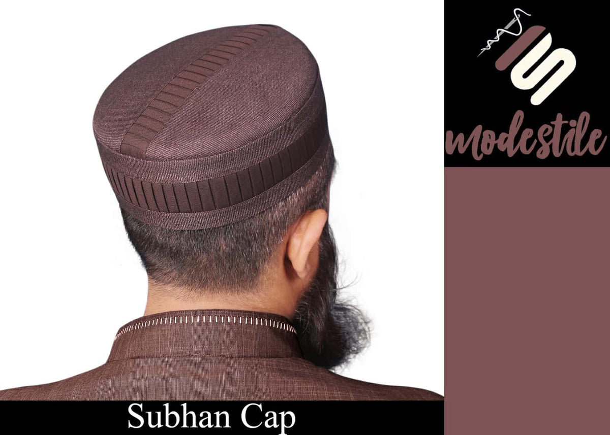 "Subhan Premium Kufi Hat for Men – Stylish & Traditional Islamic Prayer Cap Modestile"