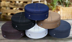 "Muslim Shakir Prayer Kufi Hat For Mens-Muslim Prayer Cap in Various Colors Modestile"