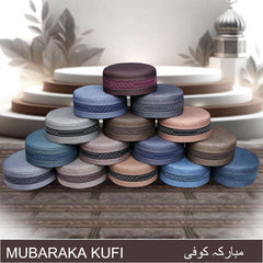 "Muslim Mubaraka Prayer Kufi Hat For Mens Modestile"