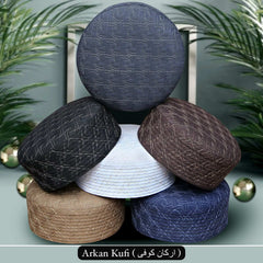 "muslim Arkan Prayer Kufi for mens – Islamic Cap for Salah Modestile"