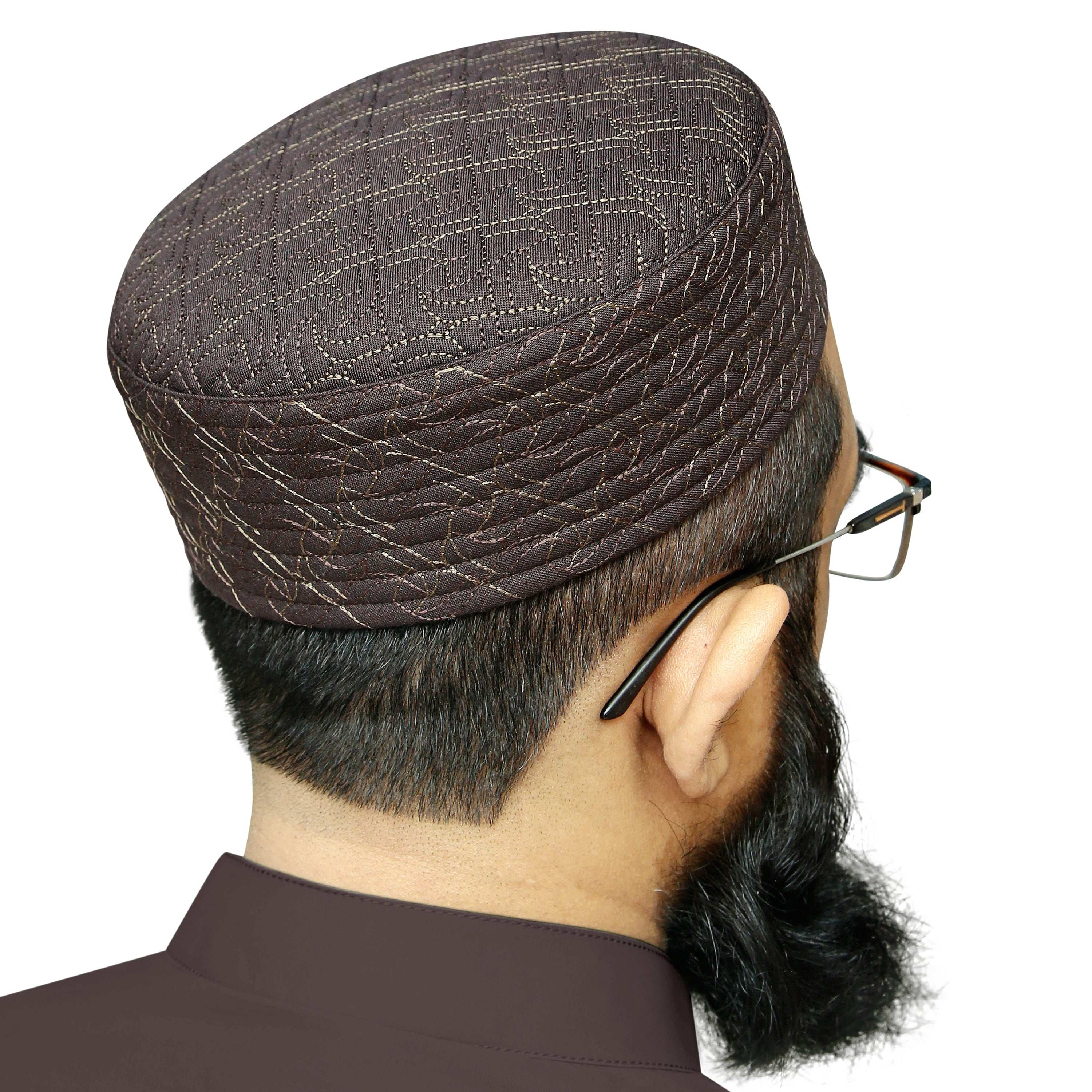 "Muslim Arkan Prayer Kufi Hat For Mens"