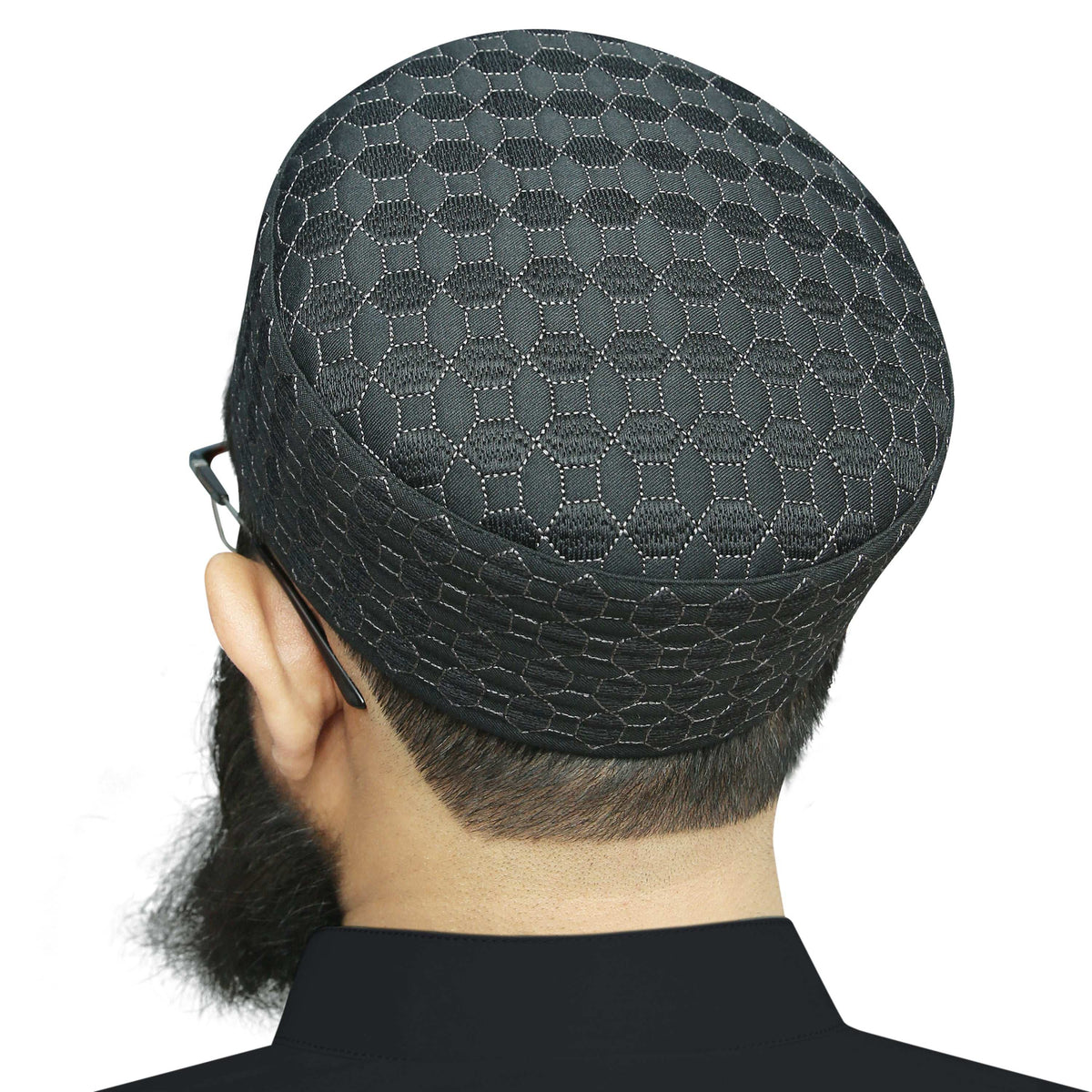 "Muslim Fayyad Prayer Kufi Hat For Mens"