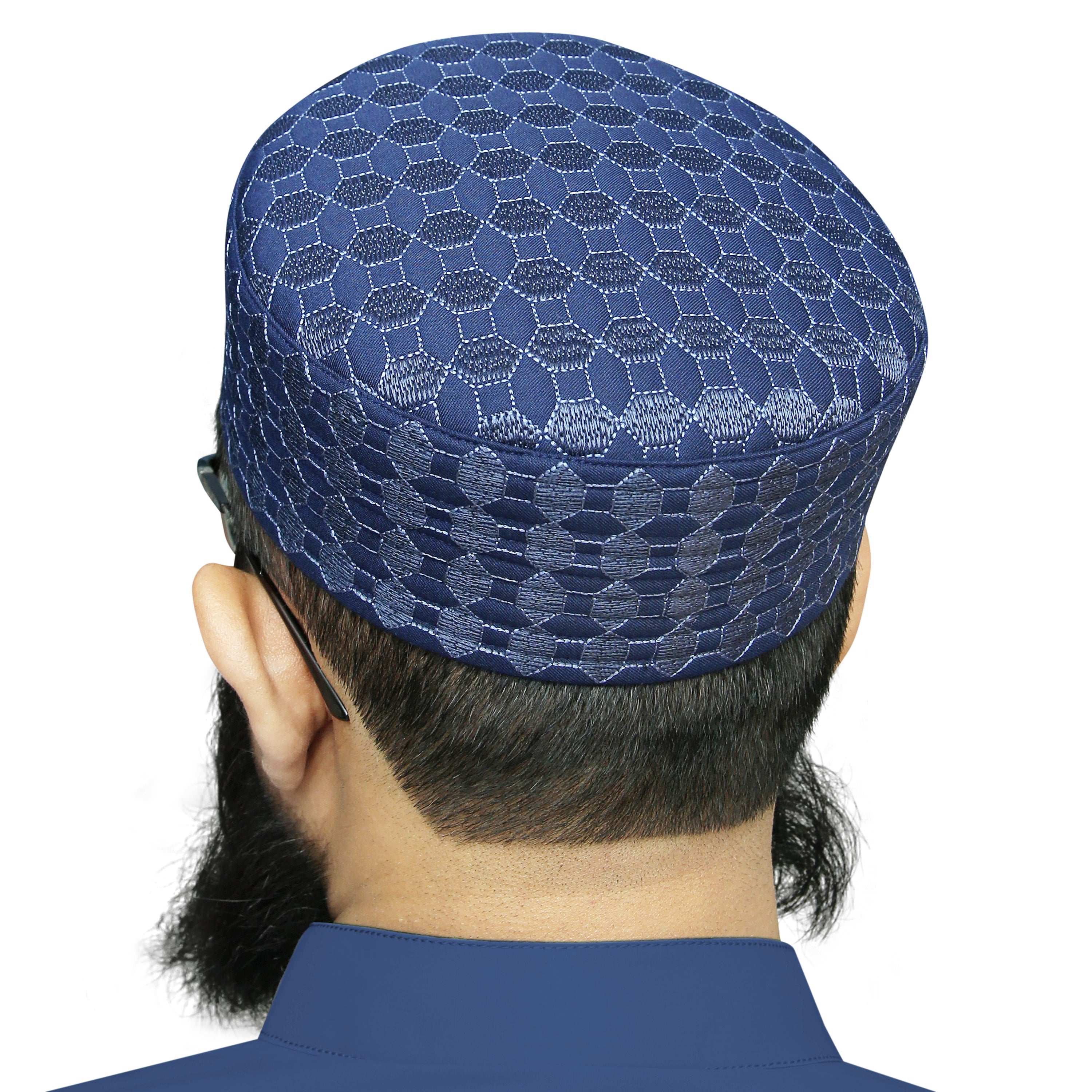 "Muslim Fayyad Prayer Kufi Hat For Mens"