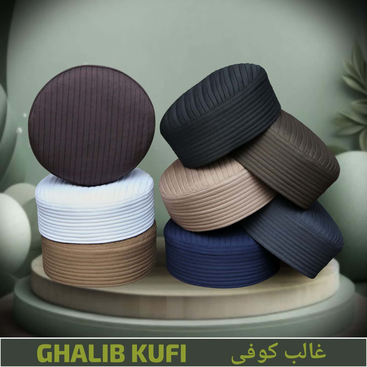 "Muslim Ghalib Prayer Kufi Hat For Mens Modestile"
