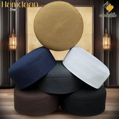 "Muslim Hamdaan Prayer Kufi Hat For Mens Modestile"
