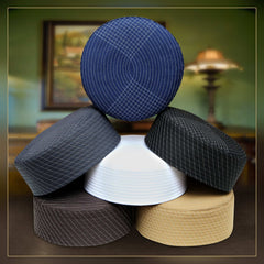 "Muslim Isbagh Prayer Kufi Hat For Mens Modestile"