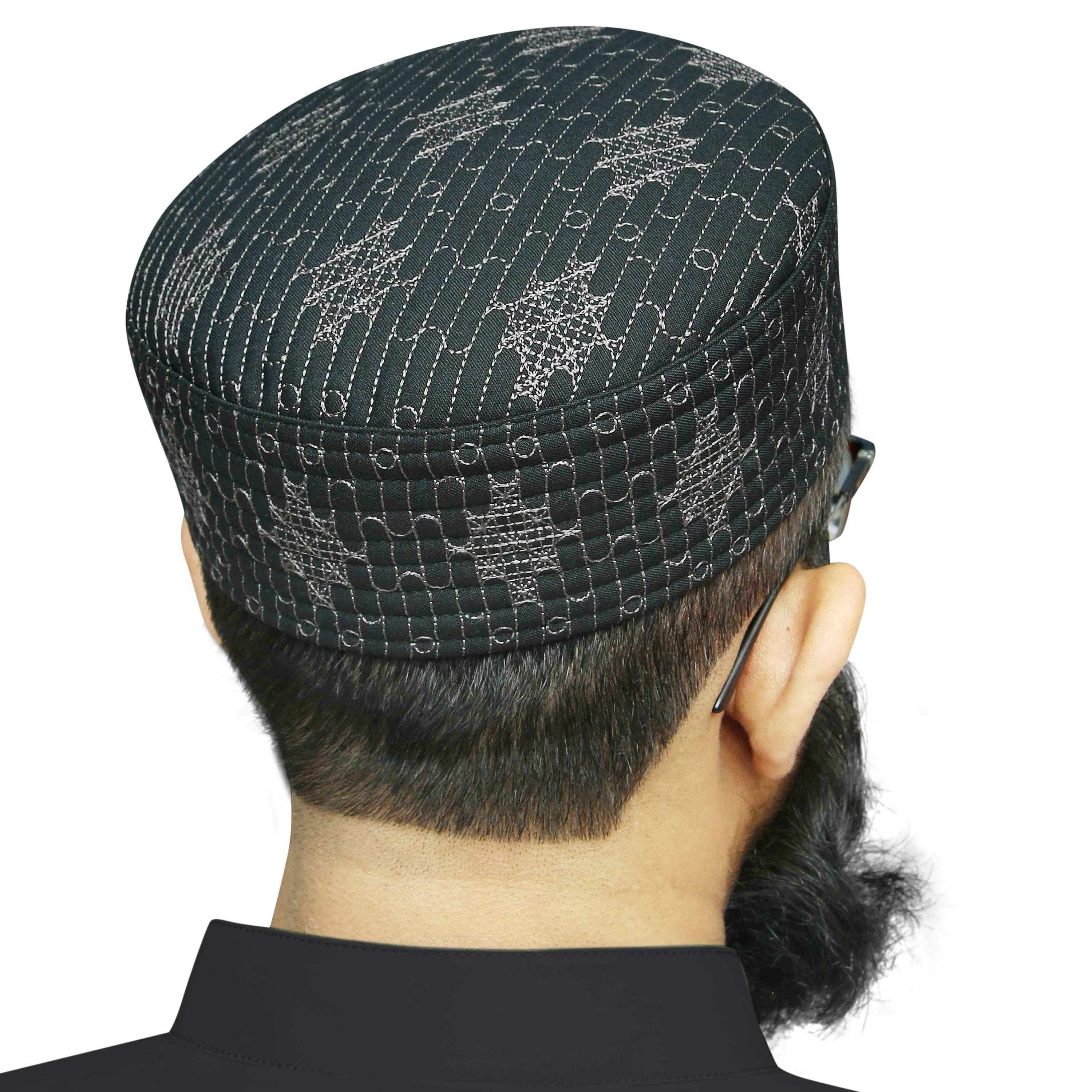 "Muslim Jassaar Prayer Kufi Hat For Mens"