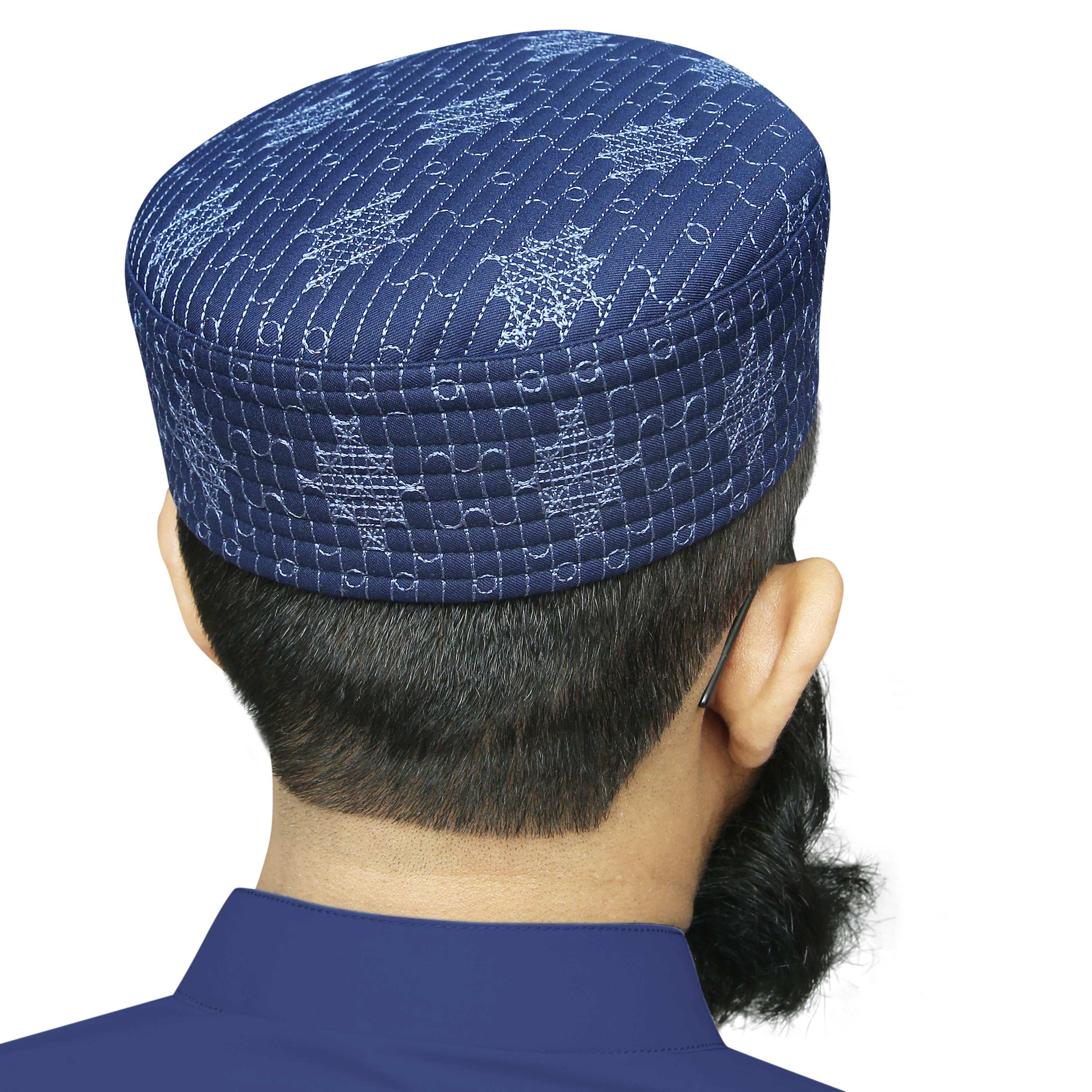 "Muslim Jassaar Prayer Kufi Hat For Mens"