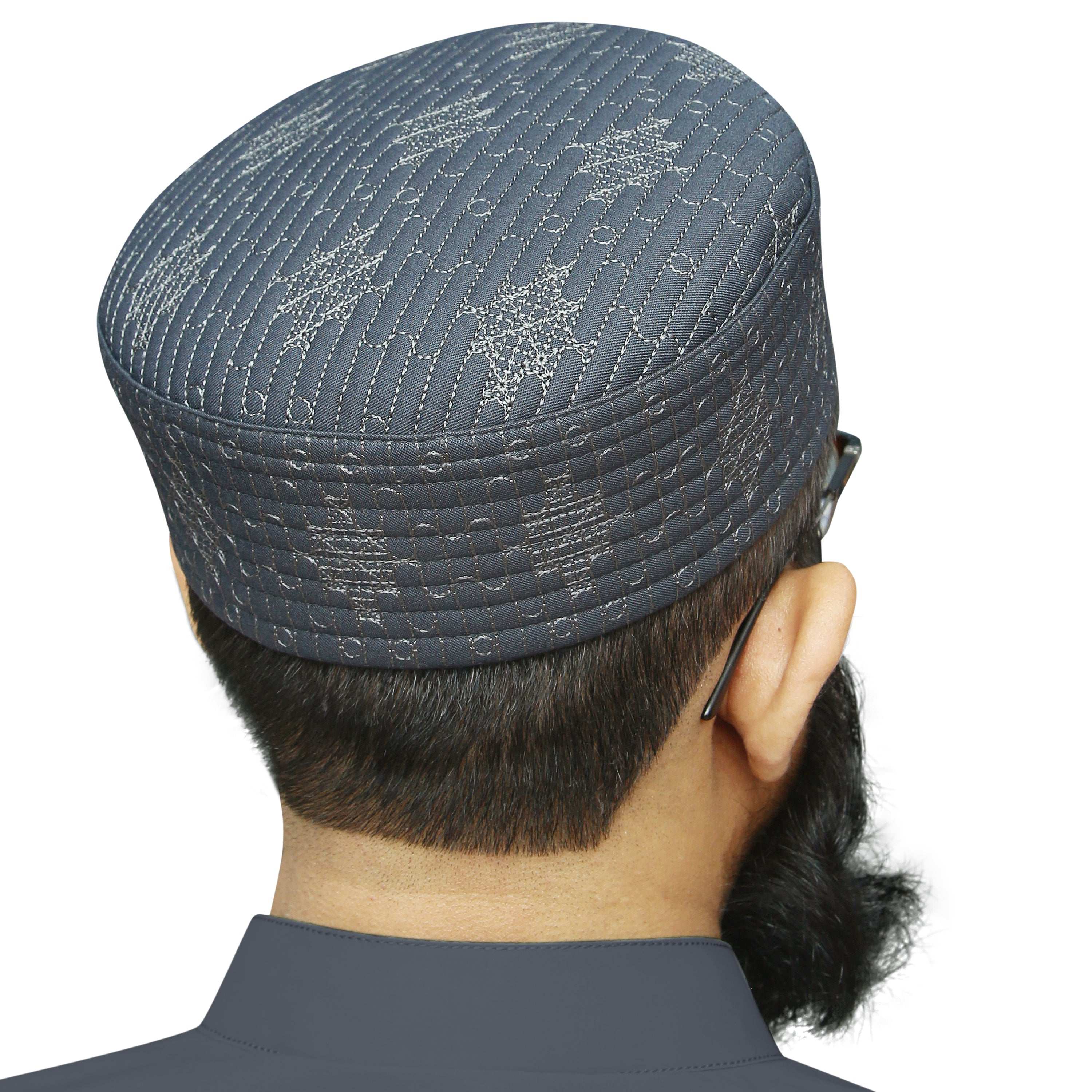 "Muslim Jassaar Prayer Kufi Hat For Mens"