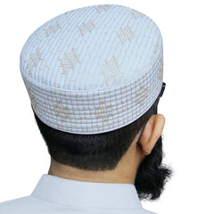 "Muslim Jassaar Prayer Kufi Hat For Mens"