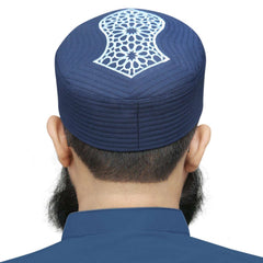 "Muslim Mujtaba Nalain Prayer Kufi Hat For Mens"