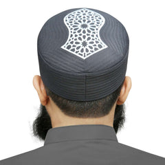 "Muslim Mujtaba Nalain Prayer Kufi Hat For Mens"
