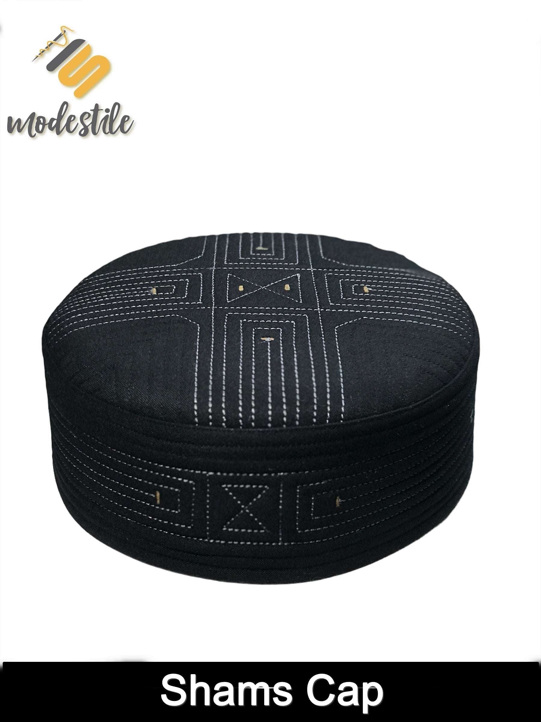 "Muslim Shams Prayer Kufi Hat For Mens"