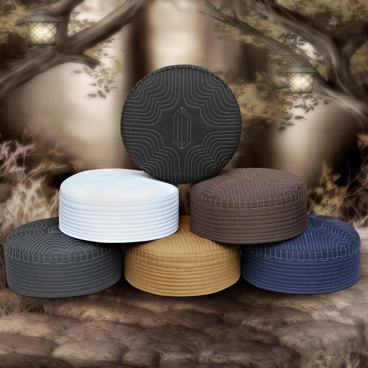 "Muslim Salama Prayer Kufi Hat For Mens Modestile"