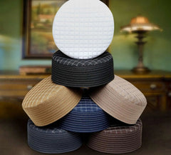"Muslim Shehzada Prayer Kufi Hat For Mens Modestile"