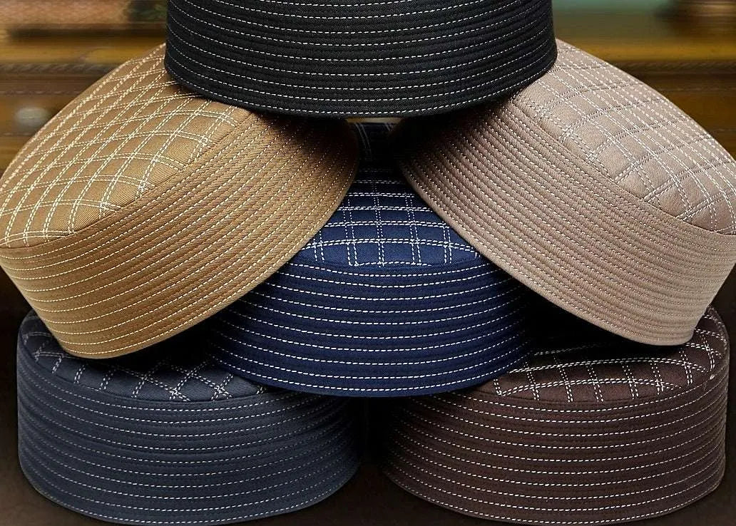 "Muslim Shehzada Prayer Kufi Hat For Mens"