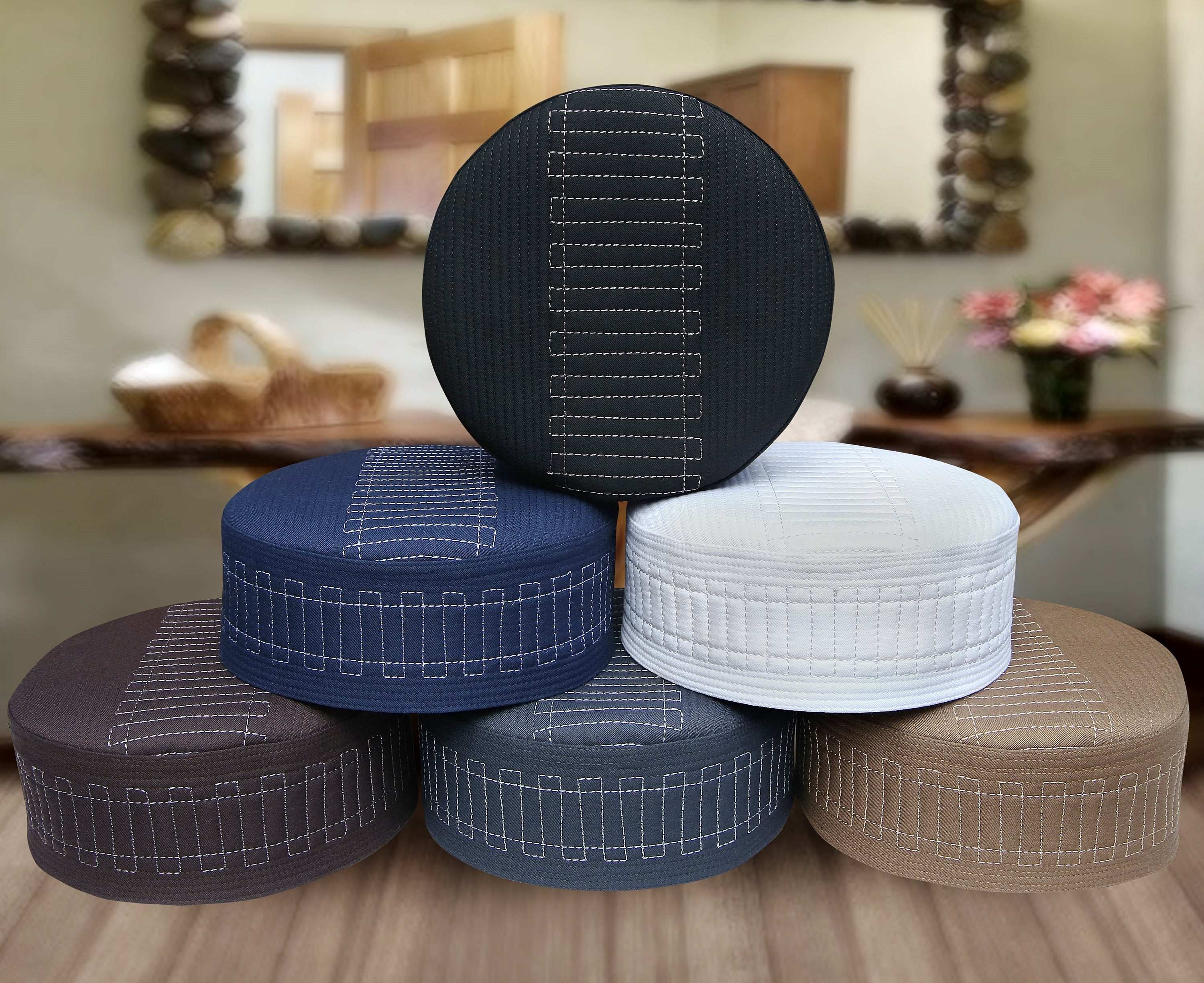 "Muslim Sabeeh Prayer Kufi Hat For Mens Modestile"