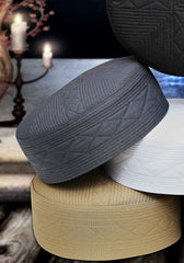 "Muslim Shaiq Prayer Kufi Hat For Mens"