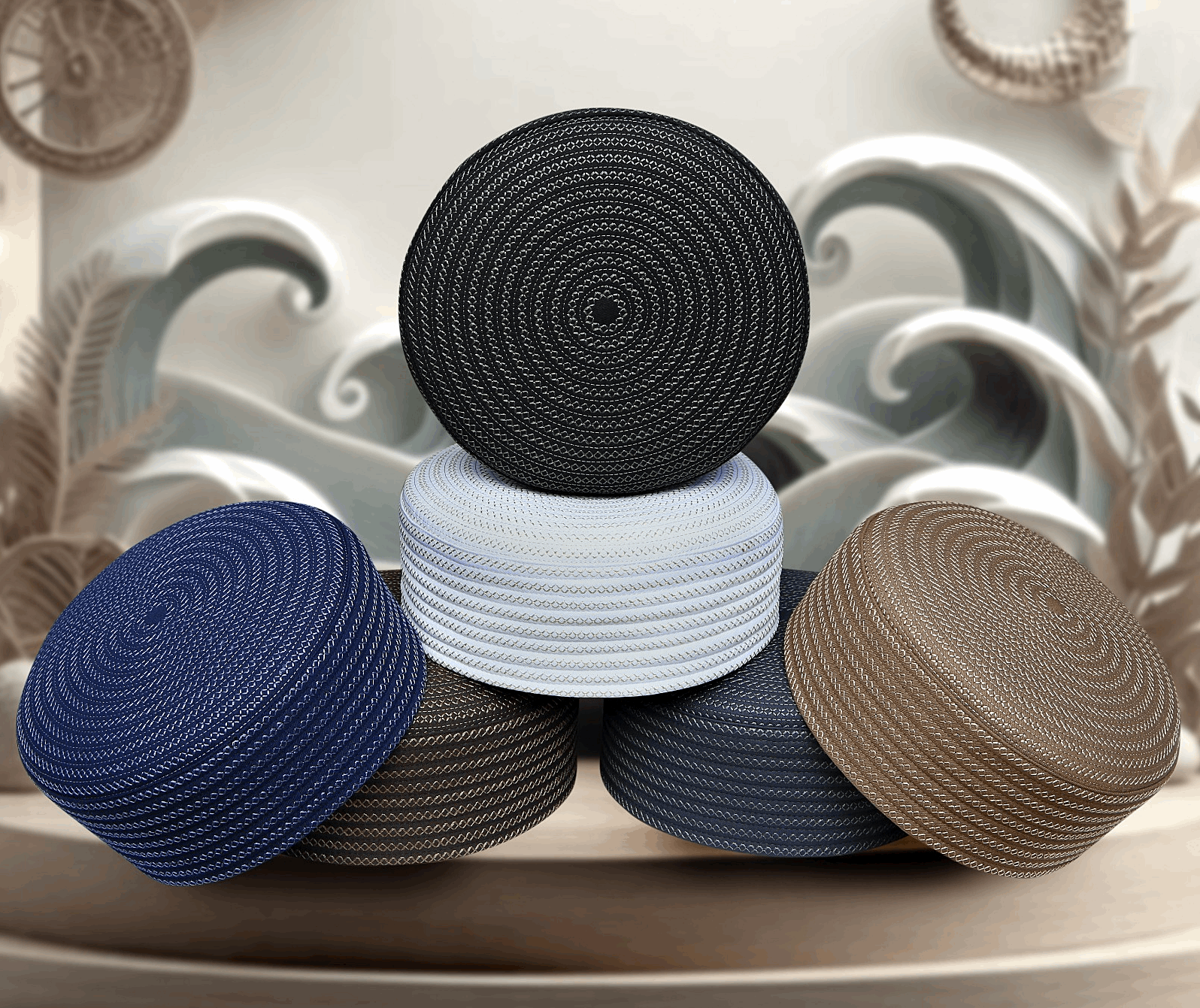"Muslim Taji Prayer Kufi Hat For Mens Modestile"