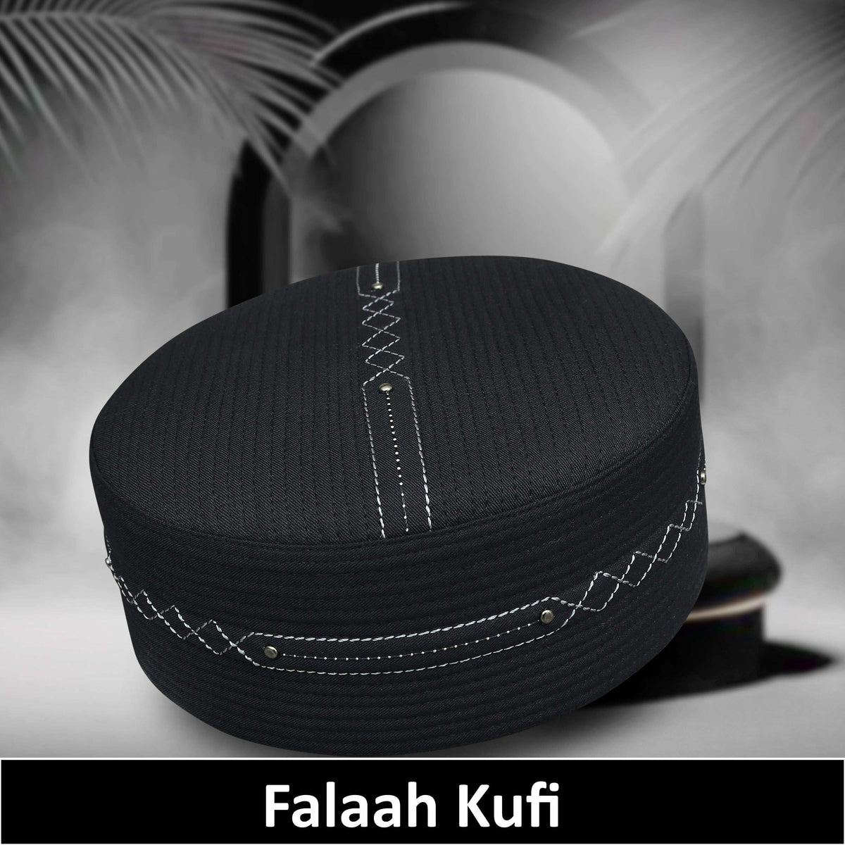 "Modestile Falah Prayer Islamic Kufi Hat For Men's Traditional Headwear"