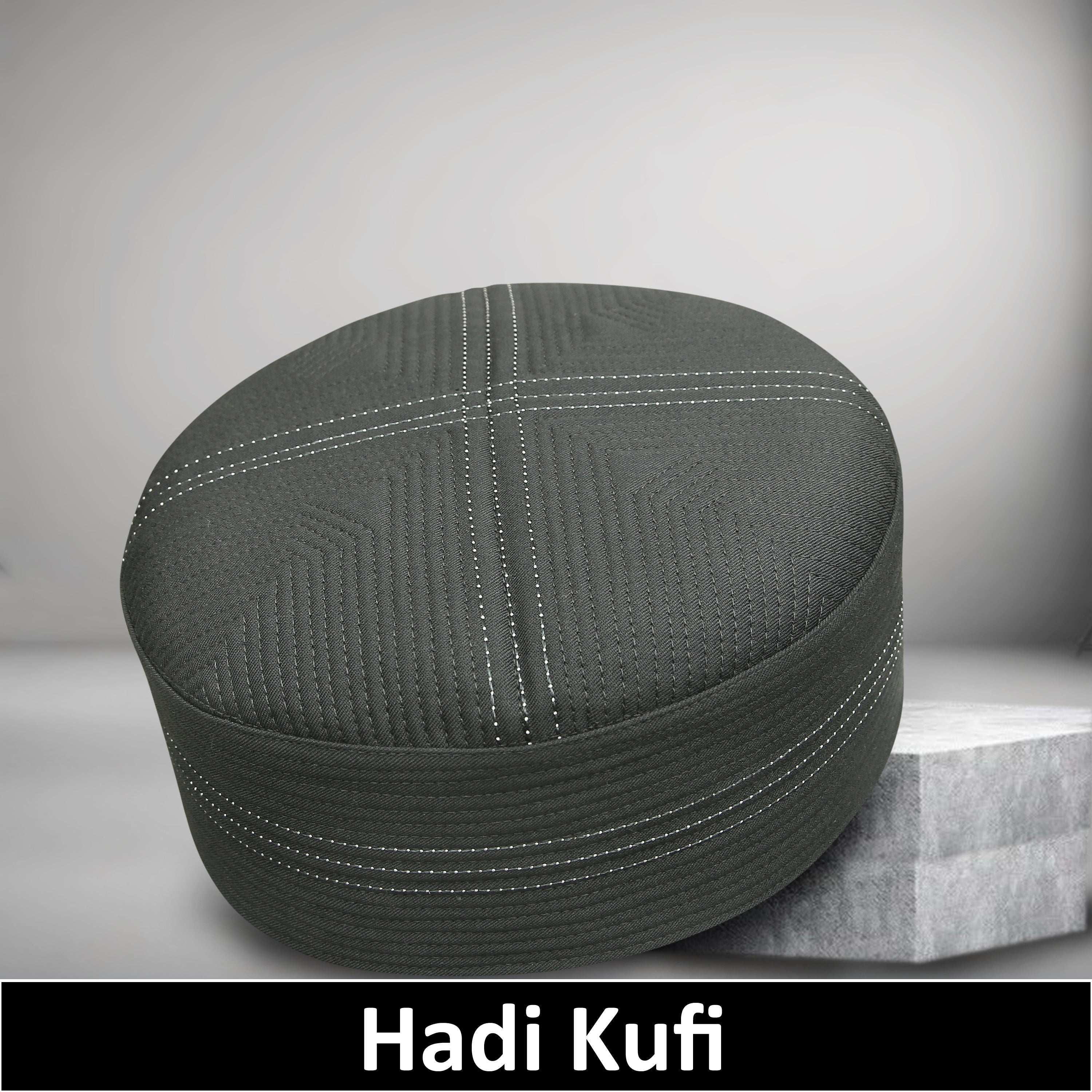 "Modestile Hadi Prayer Islamic Kufi Hat For Men's Traditional Headwear"