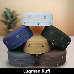 "Muslim Luqman Prayer Kufi Hat for mens – Islamic Cap for Salah Modestile"