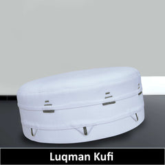 "Muslim Luqman Prayer Kufi Hat for mens – Islamic Cap for Salah"