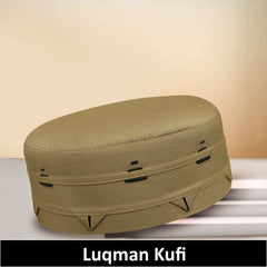 "Muslim Luqman Prayer Kufi Hat for mens – Islamic Cap for Salah"