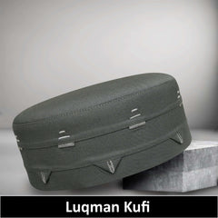 "Muslim Luqman Prayer Kufi Hat for mens – Islamic Cap for Salah"
