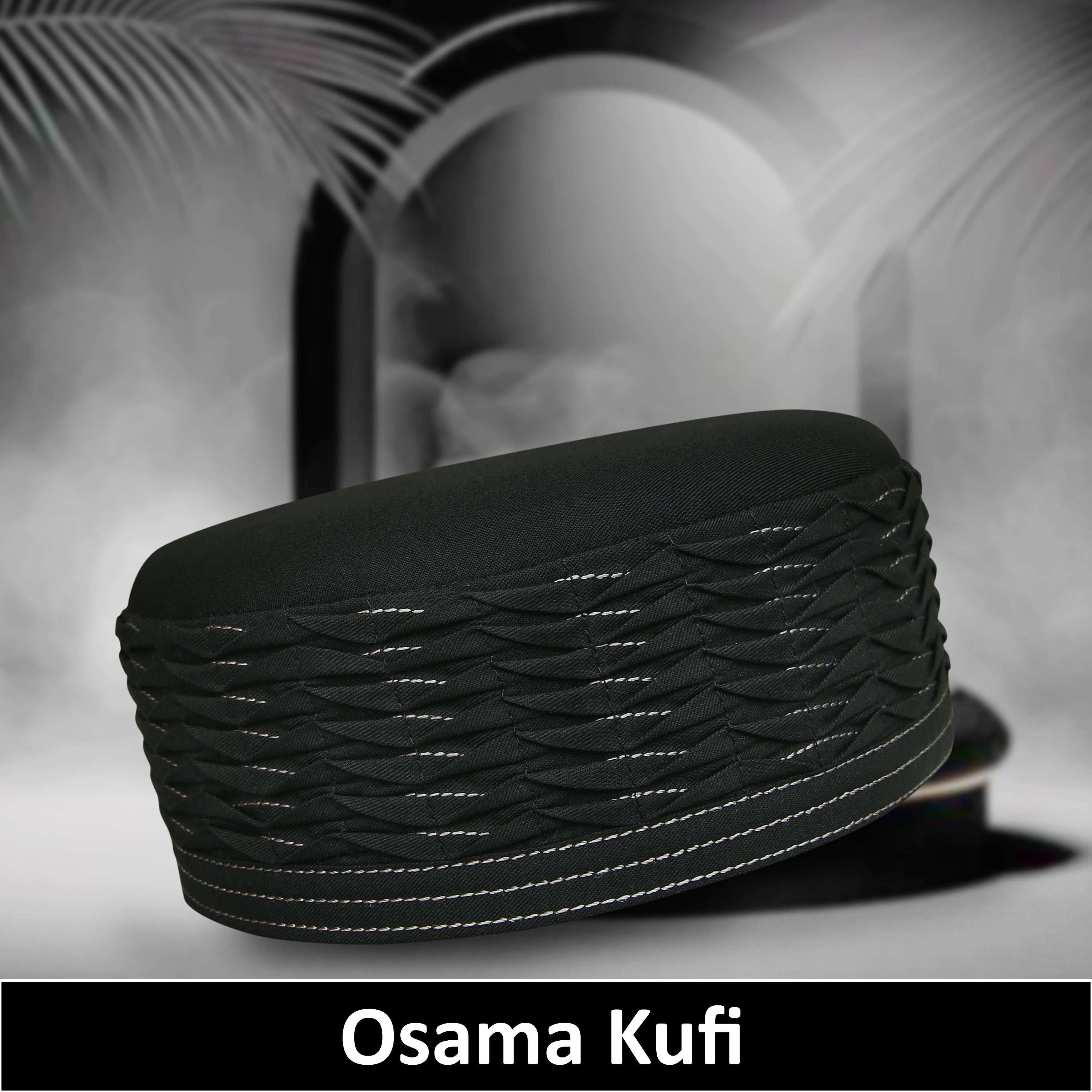 "Muslim Usama Prayer Kufi Hat For Mens"