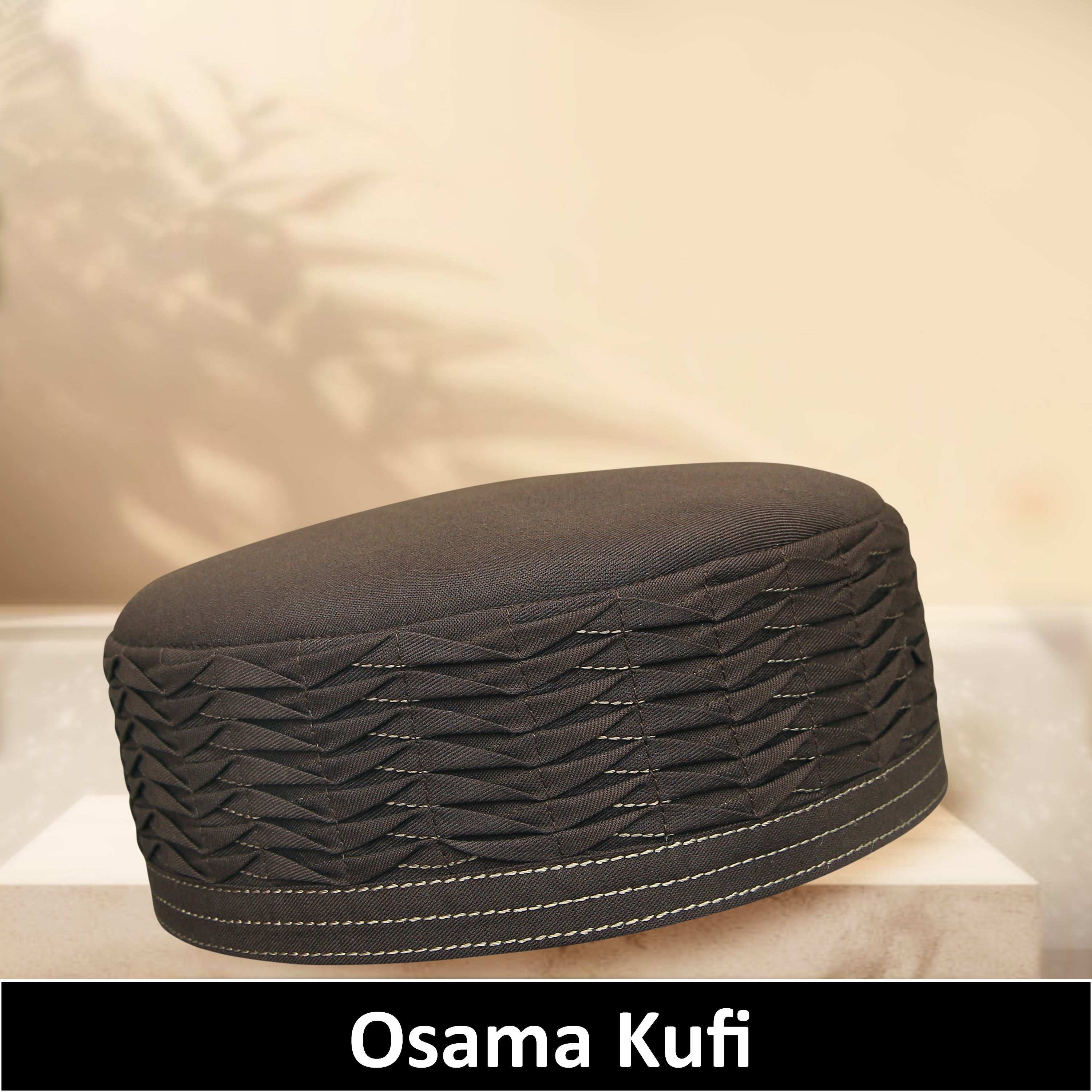 "Muslim Usama Prayer Kufi Hat For Mens"