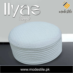 "Islamic Kufi Hat for Salah – Ilyas Edition by Modestile"