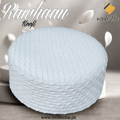 "Rawhaan Premium Classic Kufi Hat – Elegant New Style, Handcrafted Sophistication"