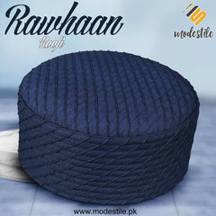 "Rawhaan Premium Classic Kufi Hat – Elegant New Style, Handcrafted Sophistication"